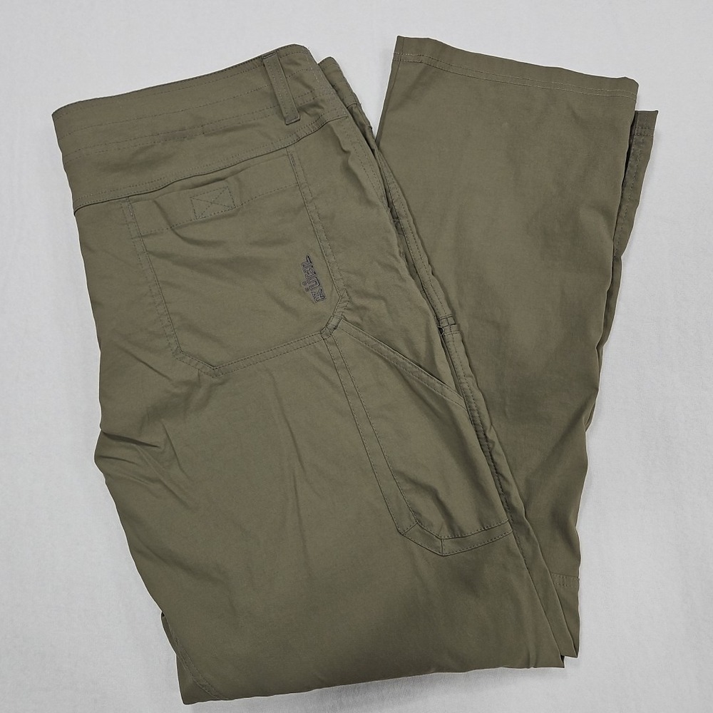 Kuhl Renegade Pants Mens 40x32‎ Gray Brown Stretch Nylon Outdoor Hiking 5120